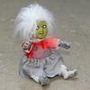 Halloween Scary Sitting Ghost Doll With Motion Sensor LED Light Sound Effect Party Decor