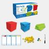 Blocos Base Dez Infantis Para Cubos Matemáticos Aprendizagem Digital Montessori Decimal Cubo de Valor Posicional 3D Brinquedo Cubo Contagem Auxílio de Ensino