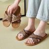 Fashion Flat Slides House Indoor Walk Around Home Male Slipper Trend 2025 Designer Luxury Pvc Summer Sale Fun Y2k Low Price Men's Shoe