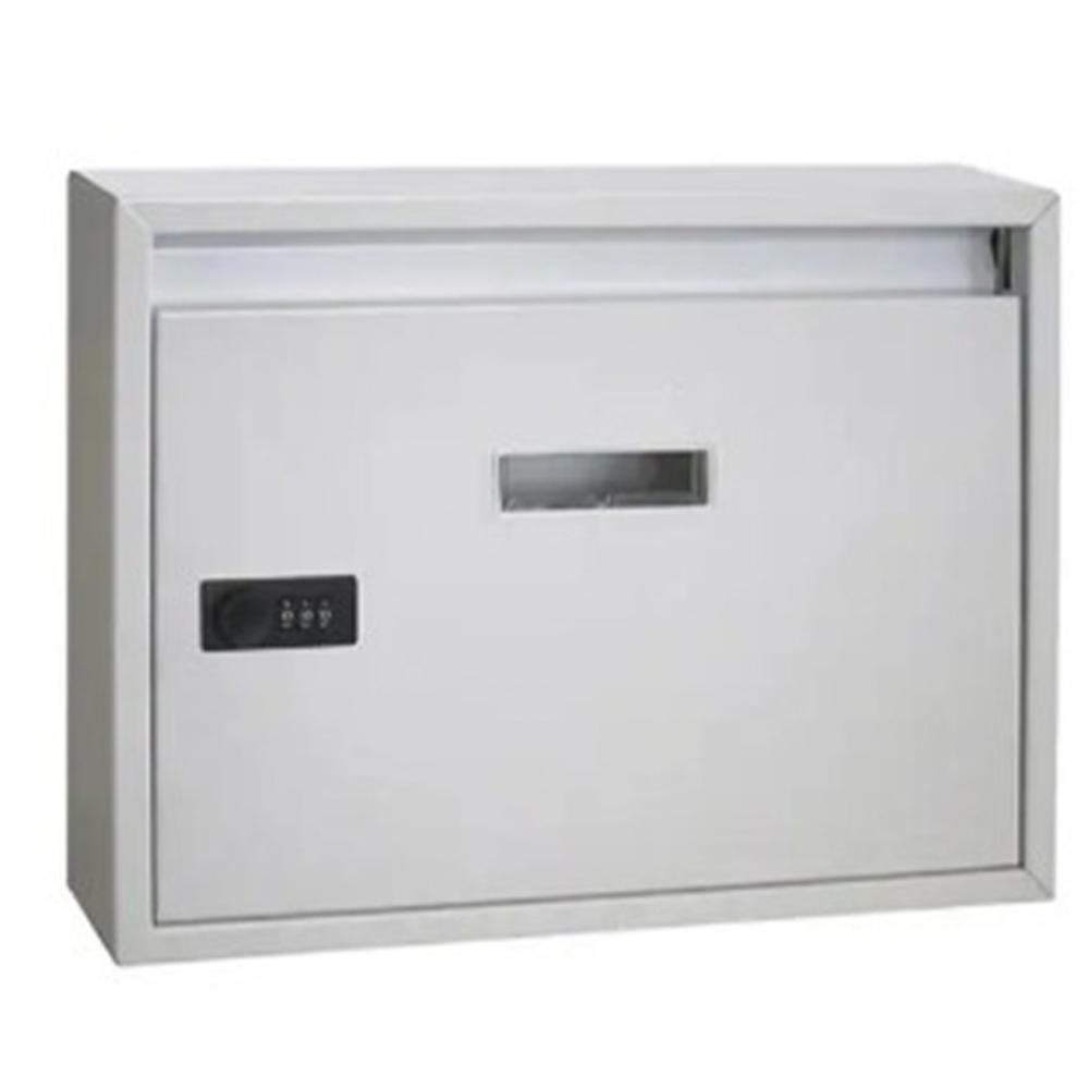 Metal Mailbox Letter Box Wall Mounted Mail Box Universal Postbox  for School Outdoor Street House