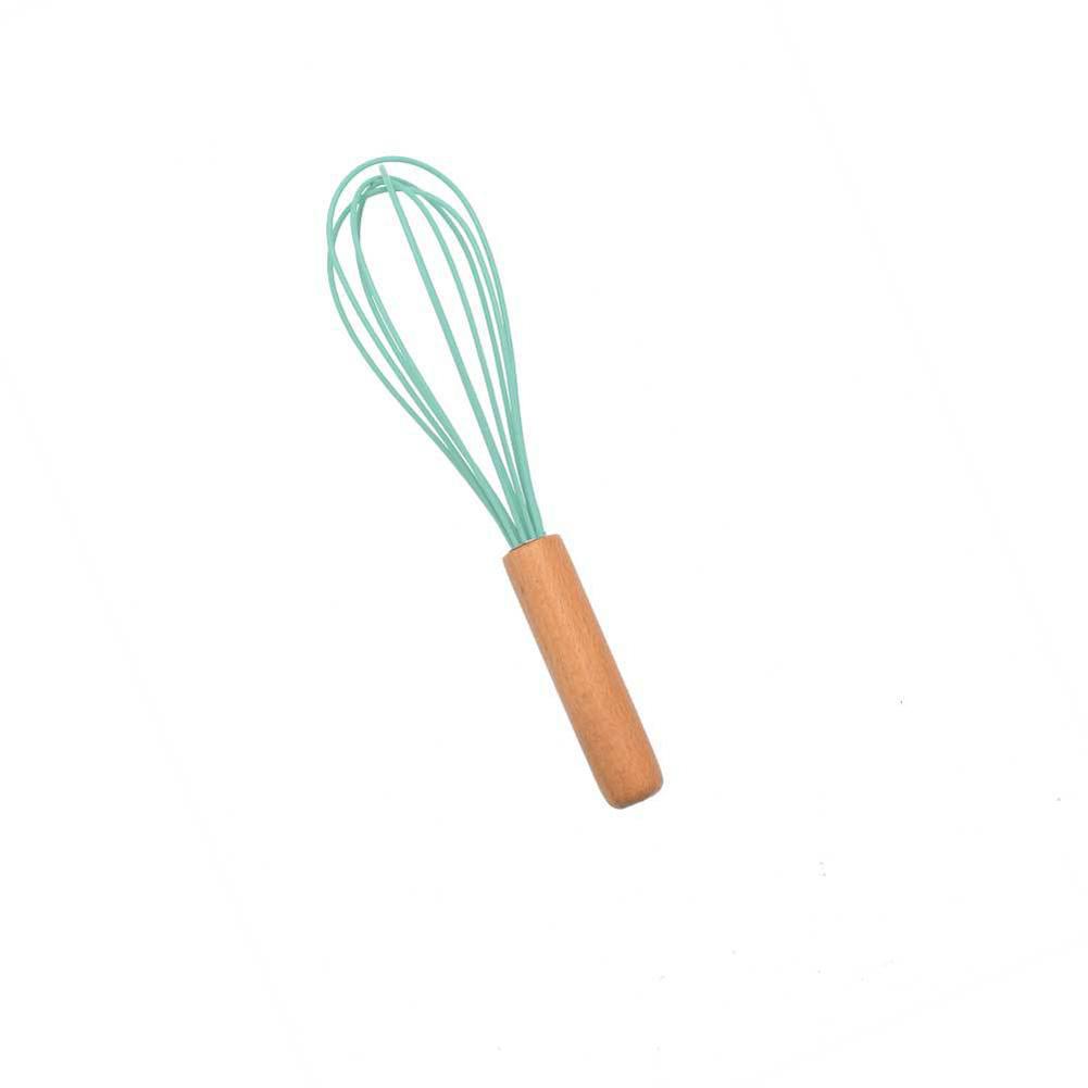 12pcs Green Silicone Kitchen Ware Shovel Spoon Kitchen Tool Spoon Storage Bucket Set