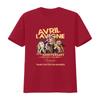 Avril Lavigne 23rd Anniversary 1999 2022 Thank You For The Memories Black T Shirt Full Size vintage Washed homme Stretched