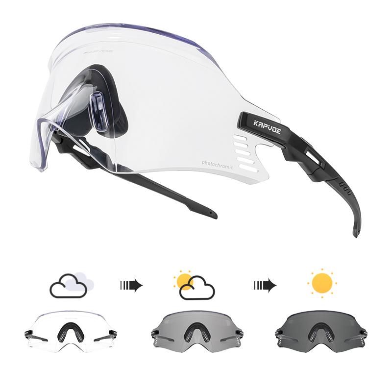 Kapvoe Fotochromatické Cyklistické Sluneční Brýle Sportovní Kolo Horský Kolo Brýle Jízdní Brýle Sportovní Brýle pro Muže Ženy Brýle