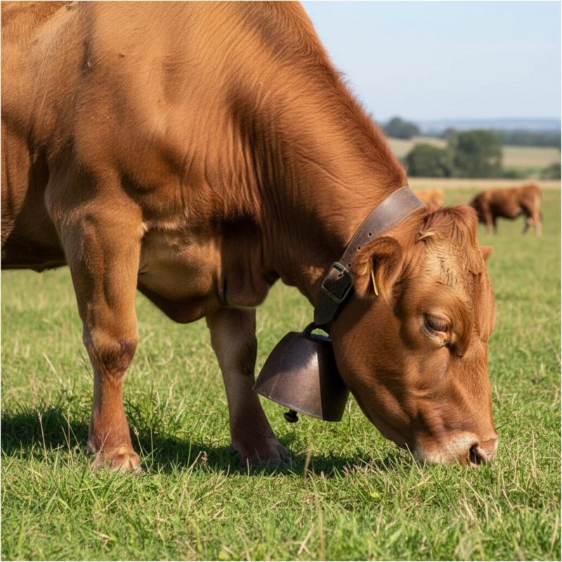 Retros Metal Animal Bells Rusty Farm Decoration Livestock Tracking Durability Iron Ranch Styles Accessory