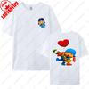 Casual Style Cartoon Cute POCOYO Graphic Cotton Tshirts Man Women Soft Short Sleeve Summer Animation Vacation Breathable Tops