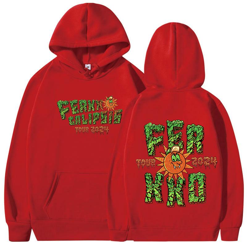 Feid Ferxxo Ferxxocalipsis 2024 World Tour Hoodies Men Women Fashion Hip Hop Oversized Sweatshirts Casual Vintage Pullovers