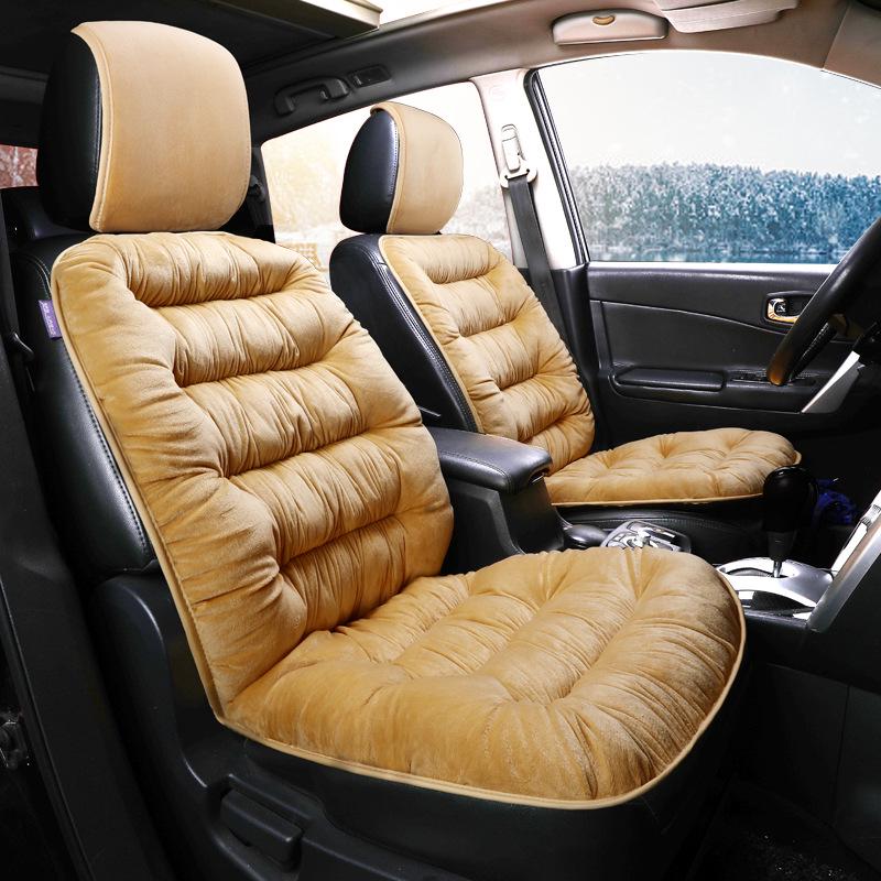 Autumn & Winter Plush Car Seat Cushion - Single Piece