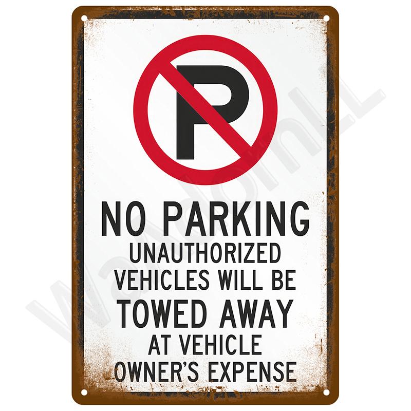 Retro Wall Art Mural Outdoor House Bathroom Home Room Decorations Decor Vintage Metal Signs Plates Tin Sign Posters Man Cave Bar