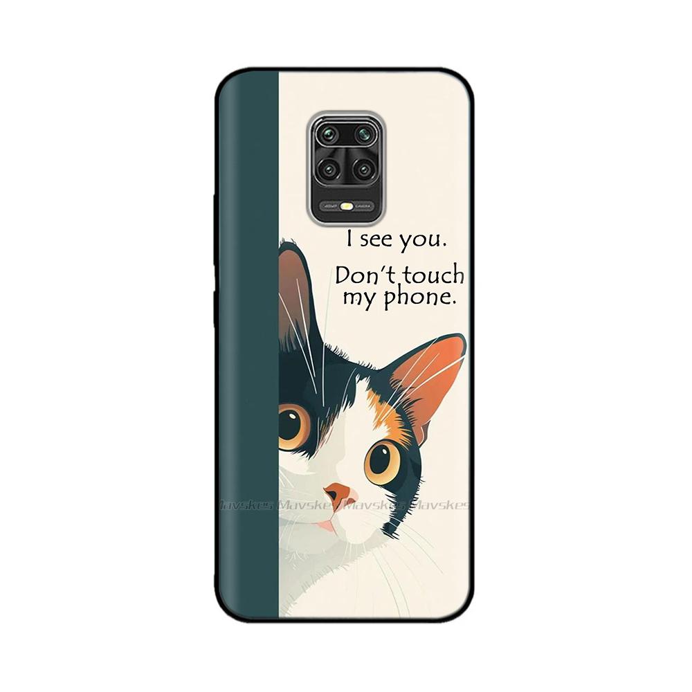 For Redmi Note 9 Pro Max Case NOTE 9S Cute Cartoon Cover Soft Silicone Phone Cases For Xiaomi Redmi Note 9 Pro Note9S Case Funda