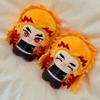 10cm Demon Slayer Rengoku Kyoujurou Peluche Ciondolo Kimetsu No Yaiba Giocattolo Peluche Portachiavi Bambola Imbottita Regalo Compleanno NATALE per Fan