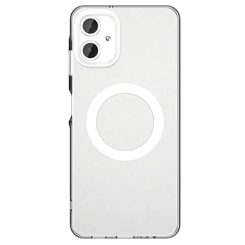 For Samsung Galaxy A06 4G Case Magsafe Wireless Charging Cover Samsung Galaxy A06 A16 A26 A36 A56 5G Matte TPU Phone Case Bumper