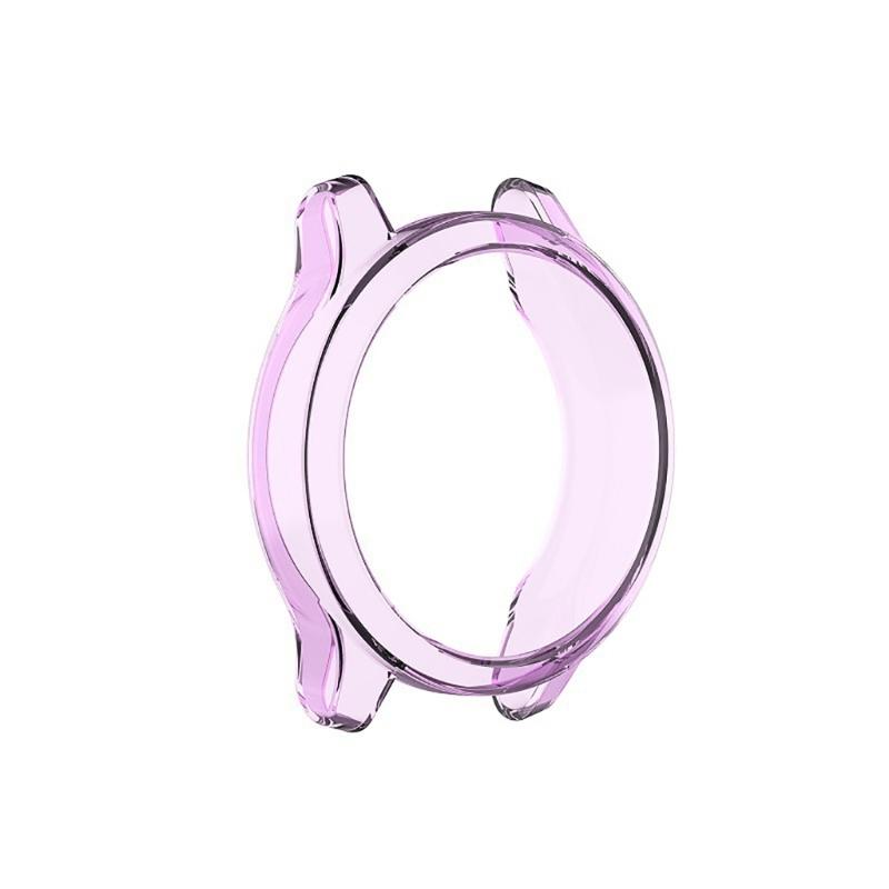 

Smartwatch Anti Dust Case Waterproof Protector Shockproof Housing Soft Sleeve Frame Bumper-Shell Suitable for Move Trend фиолетовый