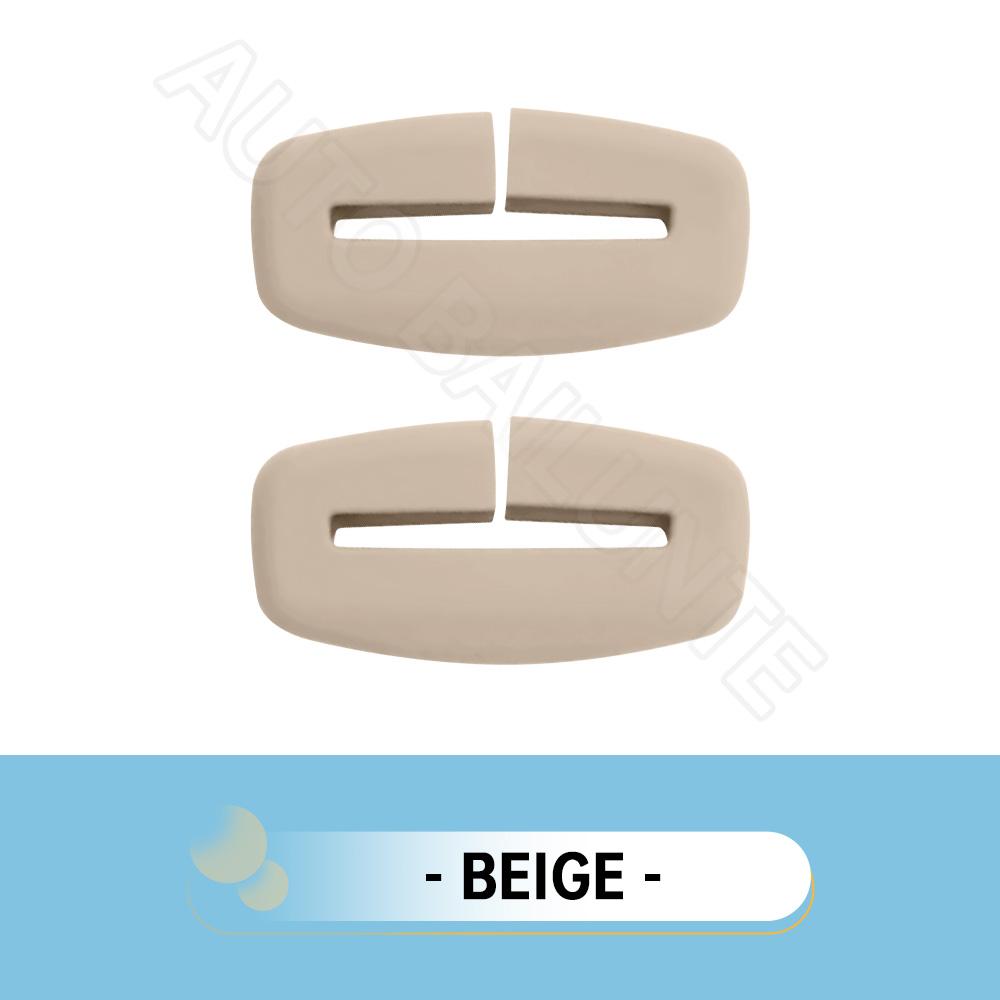 

2Pcs Car Seat Belt Buckle Cover Protector Anti-collision Case Soft Silicone Protection Wear for Opel Opc LINE OPCline Accessorie