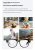 M89 WheatAI Smart Glasses: Bluetooth Calling, 200W Pixel Camera, Anti-shake, AI Translation, Music Playback