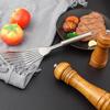 LsCook Household Stainless Steel Steak Fish Spatula Multi-Functional Slanted Strainer Spatula