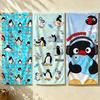 Asciugamano P-Pingu-U Asciugamano da Spiaggia, Asciugatura Rapida Assorbente Asciugamano da Bagno per Nuoto, Palestra, Campeggio, Outdoor Caldo