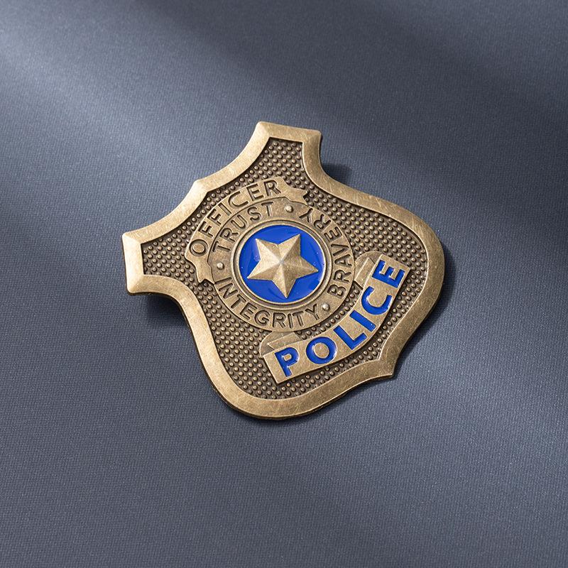 

Anime Movie Zootopia Judy Rabbit Metal Police Badge Brooch, Cartoon Badge