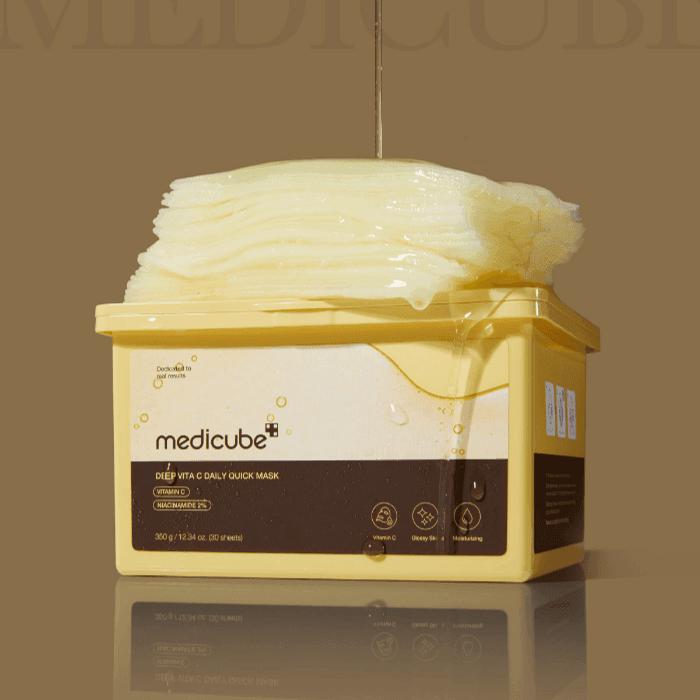 

Medicube Ежедневная быстрая маска Deep Vita C 350 мл 30 шт.