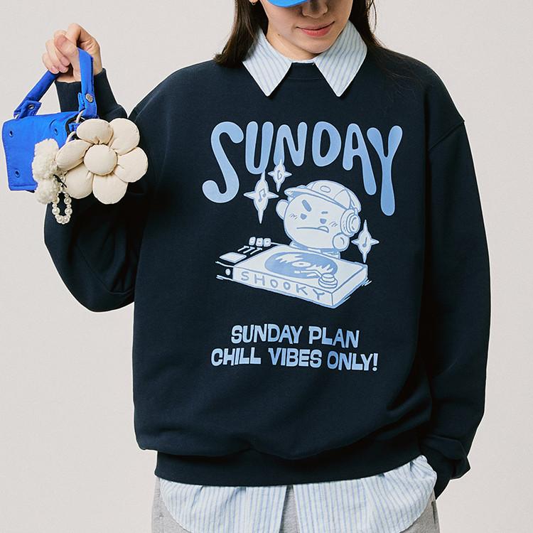 BT21 SHOOKY BASIC Bluza Granatowa (M-L)