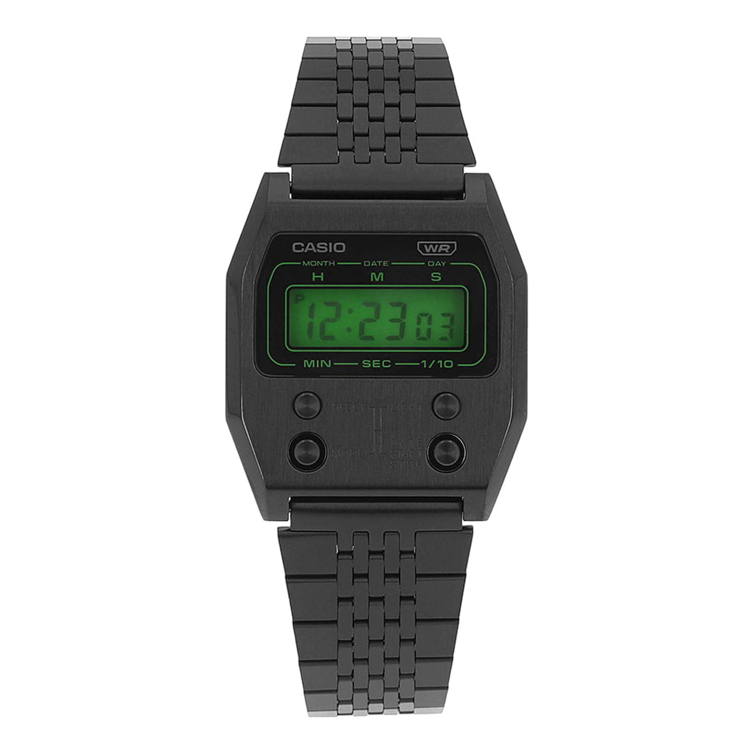 [Casio] A1100B-1DF (A1100B-1) Digital Vintage Retro Unisex Metal Watch
