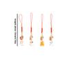 Lucky Cat Pendant Phone Lanyard Creative Lucky Nafu Wealth Ceramic Beaded Phone Chain Mobile Phone Strap Keycord