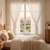 Exquisite Magnetic Buckles Curtain Tiebacks Adjustable Tulip Curtain Straps  Dining Room