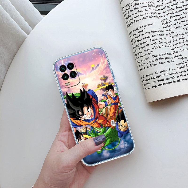 Anime Dragon Ball Goku Transparent Phone Case for Motorola Moto G10 G20 G30 G31 G32 G34 G35 G41 G42 G50 G51 G52 G55 G60 G60S