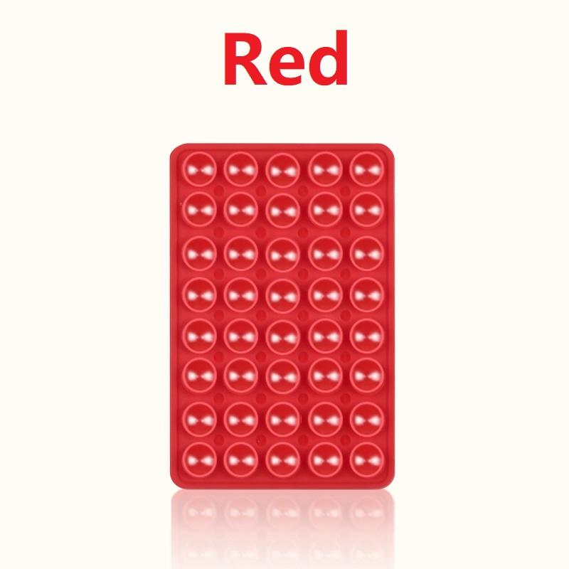 Silicone Suction Cup Phone Mount Double Sided Mobile Phone Hands-Free Strong Sucker Pad Holder Selfies Videos for iPhone Android