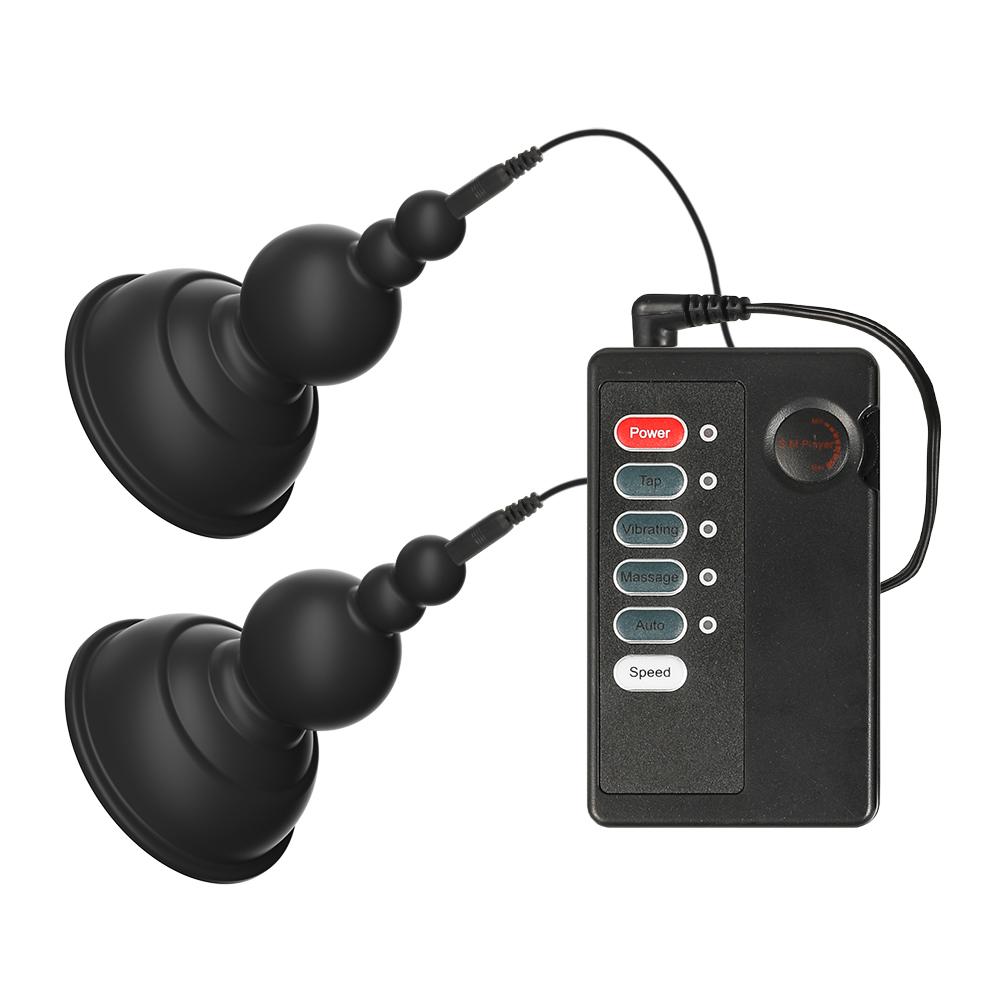 Elektrické šoky Bradavky a Klitorisu – Stimulátor Lékařské Kvality pro Ženy, Erotická Bondáž, Intenzivní Potěšení & Hry pro Dospělé