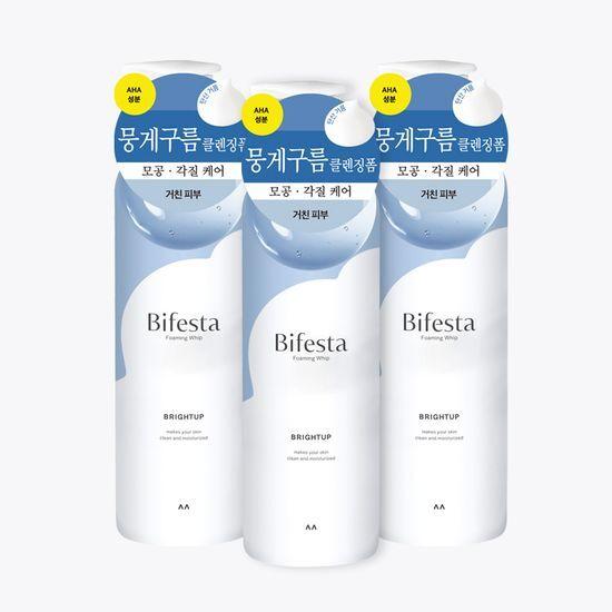 Bifesta Cleansing Mousse Foam Brightening Triple Plan (200gX3)