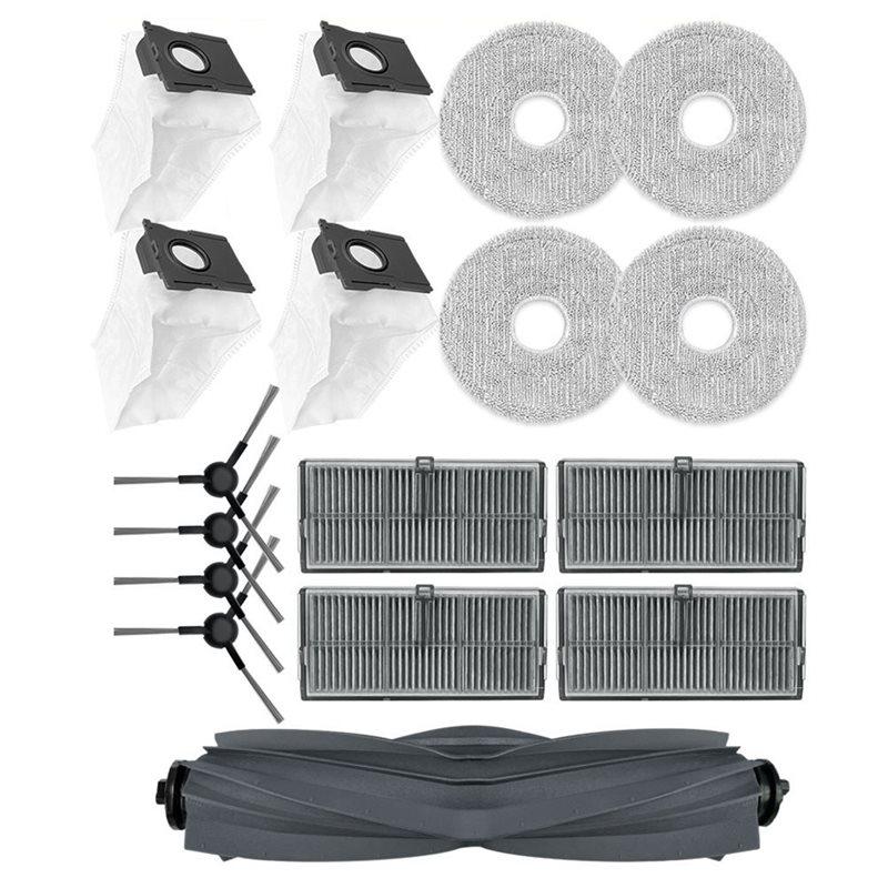 A78E-Für Dreame L40 Ultra AE / L40S Ultra CE / D20 Ultra Teile Haupt-Seitenbürste Filter Mopptuch Staubbeutel Zubehör