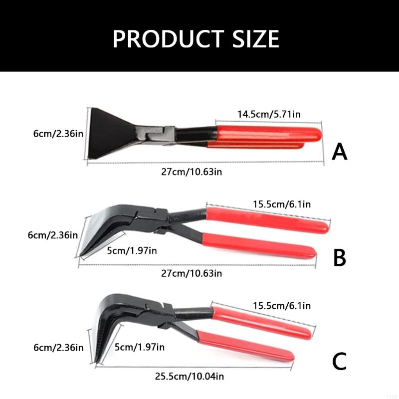 Sheet Metal Bending Pliers Hand Seamers for Roofers Plumbers, Metal Processing Straight 45° 90° 180° Metal Bender Tool