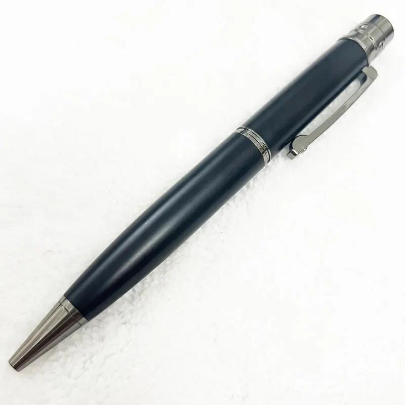 Rollerball Ballpoint Pen Blue Carving With Serial Number Writing Smooth Stationery