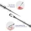 Remover Pimple Popper Tool Whitehead Popping Zit Nose Face Blemish Extractor Cleanser Blackhead Acne Needle Removing Treatment
