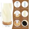 With Wooden Base LED Night Lamp Bed Head Lamp Desk Lamp Fashion Night Light  Gift