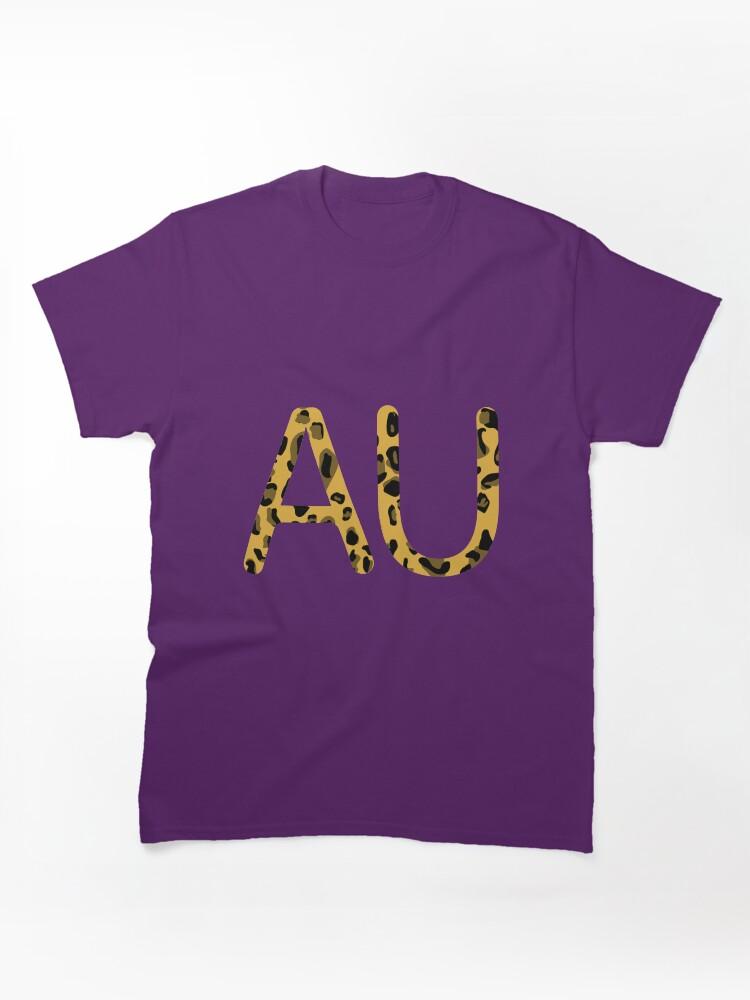 Auburn University AU Cheetah Print Classic Unisex T-Shirt