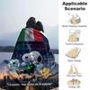 1pc Snoopy Mexico Soccer Flannel Blanket Soft Warm Throw Blanket for Bedroom Living Room Bed Travel Camping Picnic Gift. MT71501112
