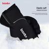 Boton Thinsulate Ski & Mountaineering Gloves: Cold & Frost Protection, Winter Warmth, Five-Finger Design, Suitable for Electric Vehicles.