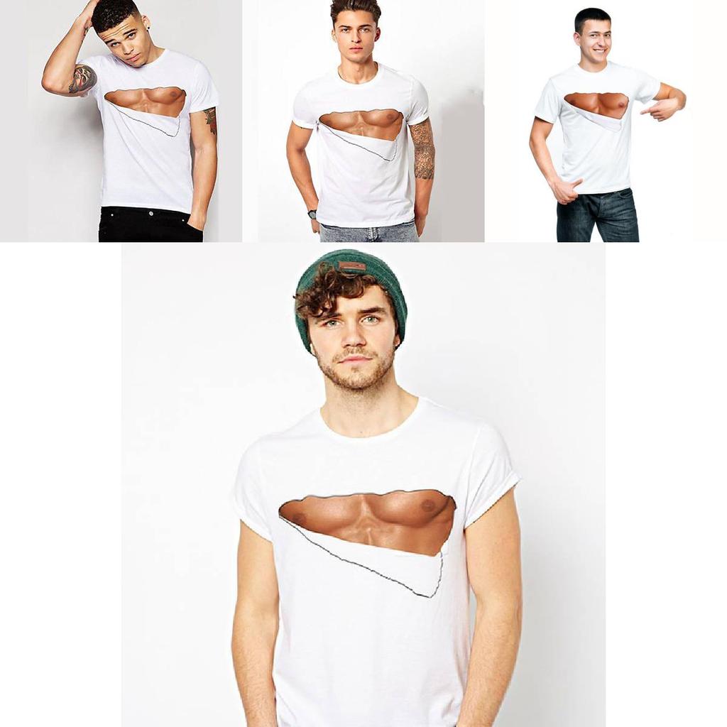 Creative Fashion Round Neck Women's Bra T-shirt Trendy Funny Print Short Sleeve
