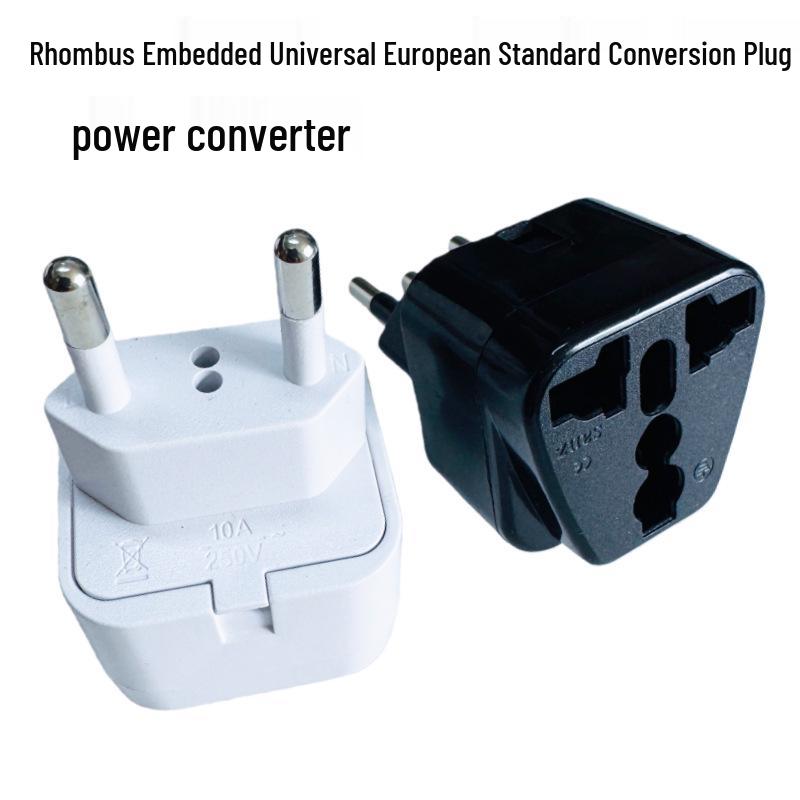 All-Copper Universal Travel Plug: South American, Korean, Brazilian, European, Swiss & Italian Socket Converter