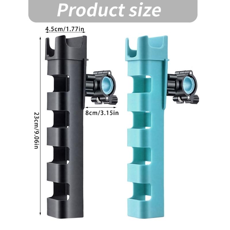 Universal Adjustable Rod Rack Brackets Replacement Light Weight Motorcycle Fishing Roles Holder Easy To Install