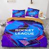 Game Rocket League Bedding Set Single Twin Full Queen King Size Car Rocket League Bed Set Adult Bedroom Duvet Cover Set