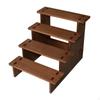 Collectibles Wood Display Stand Riser Jewelry Rack Showcase Fixtures For Figures Toys Crafts