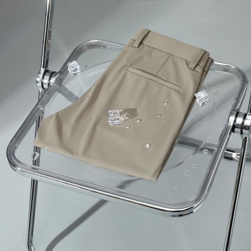 

Yiliteng Men s Ice Silk Stretch Casual Summer Pants YTMMC1056A 38