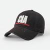 American Retro Embroidery Ripped Baseball Cap Spring and Summer Leisure Sports Sunscreen Visor Face Small Fashion Cap