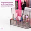 ABS Transparent Acrylic Nail Tools Organizer Boxes Nail Drill Machine Storage Box Polishing Head Display Case Nails Supplies