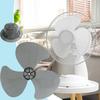 3 Leaves Plastic Fan Blade Electric Fan Accessories Household Standing Pedestal Fan Blade Table Fanner With Nut Cover