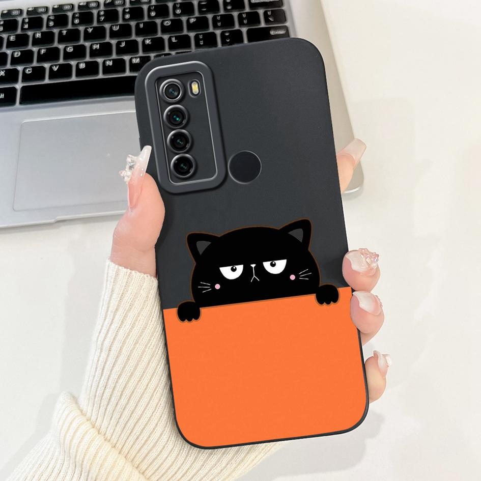 For Xiaomi Redmi Note 8 8T Case Fashion Painted Camera Protection Square Silicone Coque Soft Cover For Redmi Note8 Note8T Fundas
