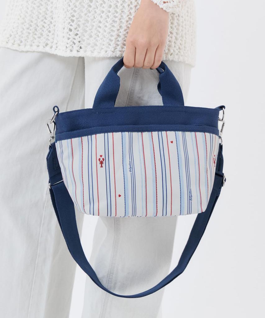 Schultertasche SMALL BUCKET TOTE 3041 Joyful Voyage [LeSportsac] [Offiziell] / /
