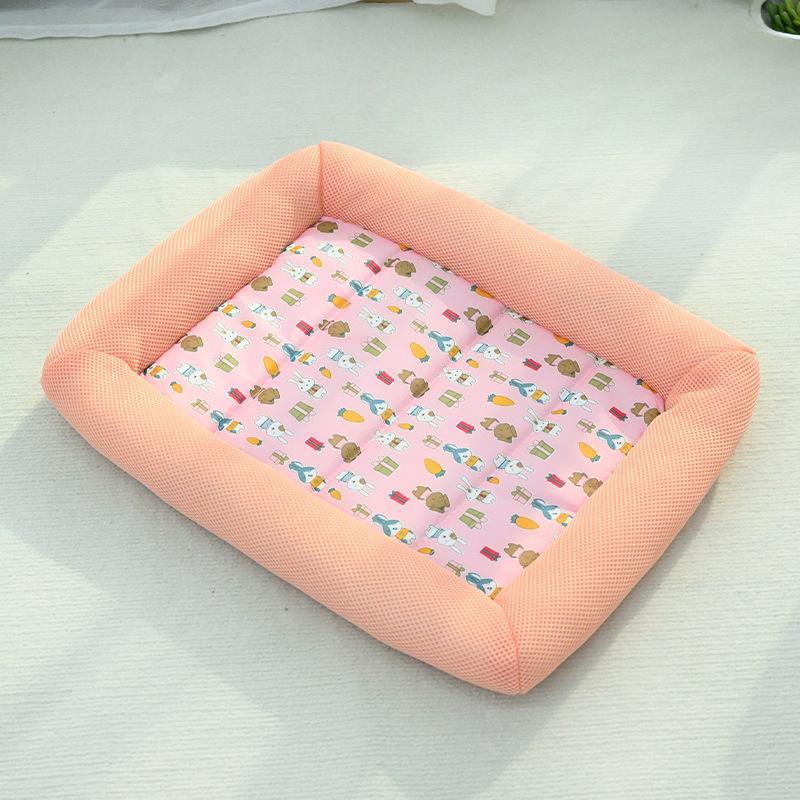 

Летняя подушка для кошек Doghouse Cat Cool Cushion, дышащая защита шеи, которую можно чистить и которая водонепроницаема, можно стирать, коврик для сна для собак Small 47 * 37cm